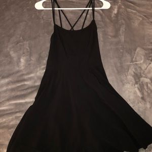 black sun dress